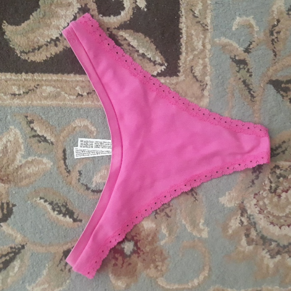 Pink VS thong